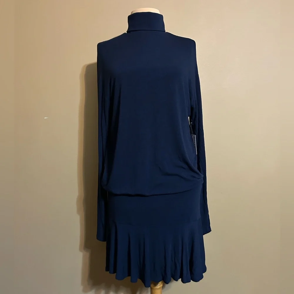 Bailey 44 Navy Anastasia Long Sleeve Dress - Picture 1 of 6